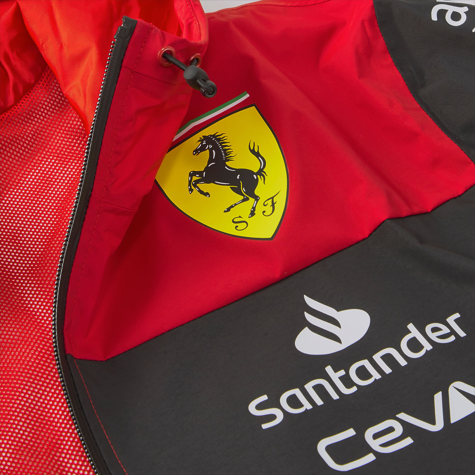 2022 Team Rain Jacket - Scuderia Ferrari | Fuel For Fans