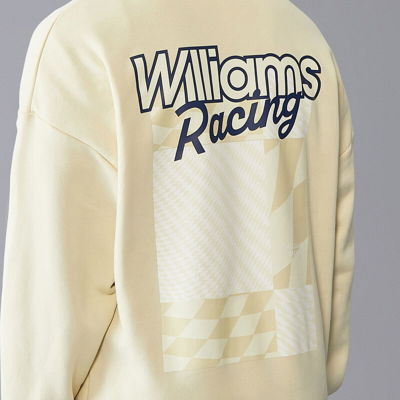 WILLIAMS RACING FW OVERSIZED HOODY - navy