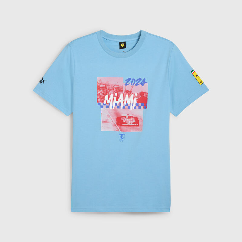 SF FW SE MIAMI TEE - blue