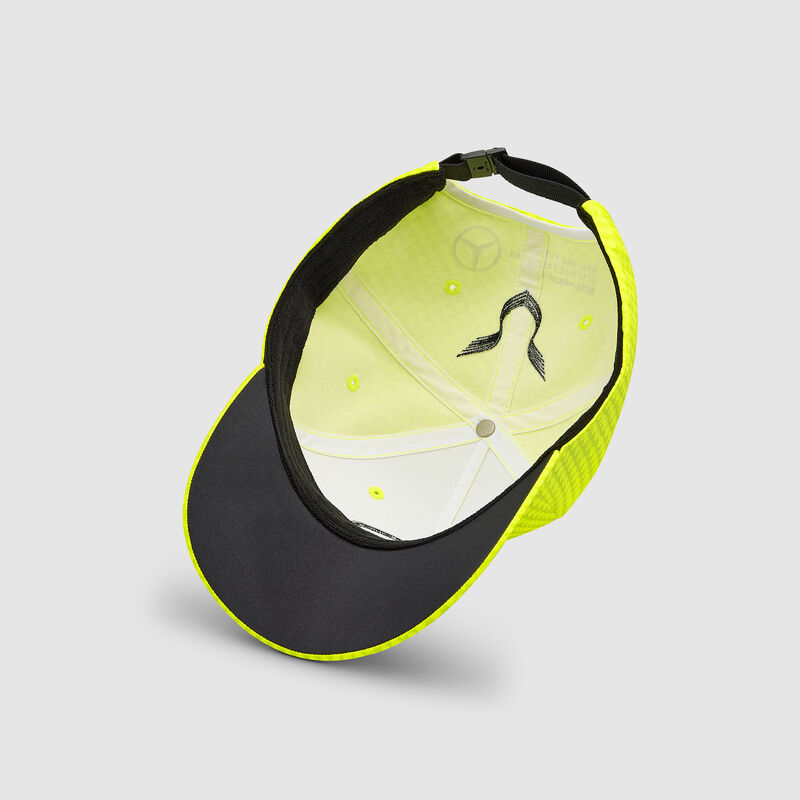 MAPF1 RP KIDS LH COL DRIVER BB CAP - neon yellow