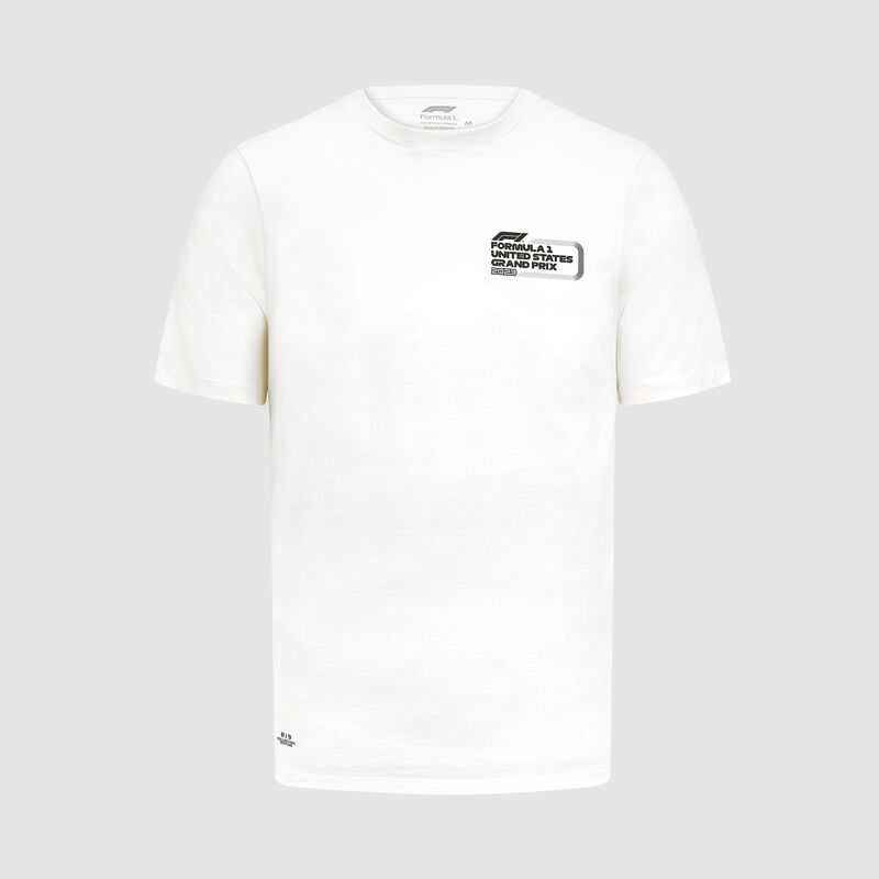 F1 FW RS AUSTIN TEE - white