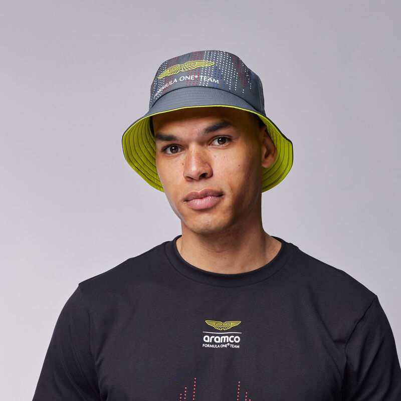 AMF1 RP SE SILVERSTONE BUCKET HAT - dark grey