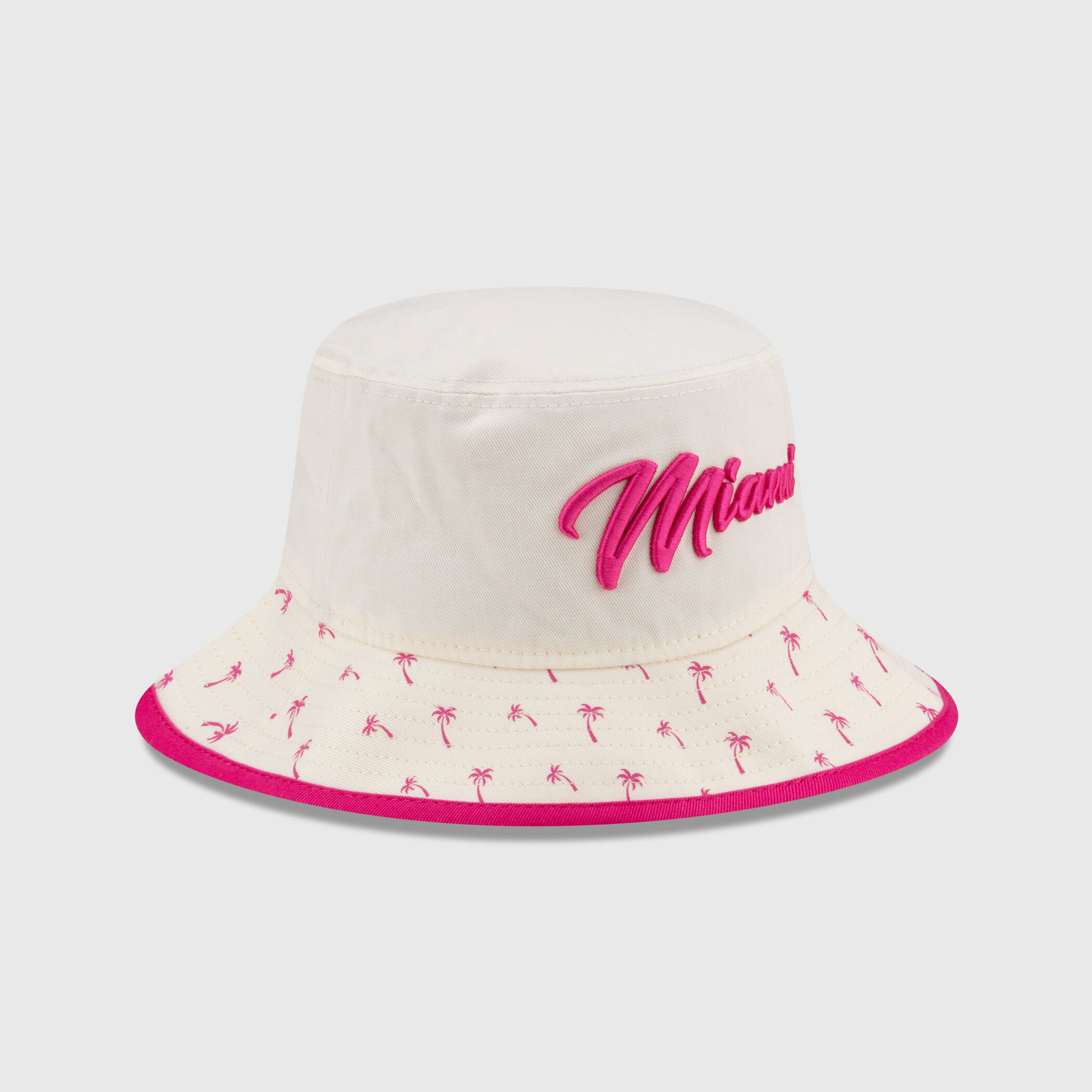 Nike Kids logo-embroidered bucket hat - Pink