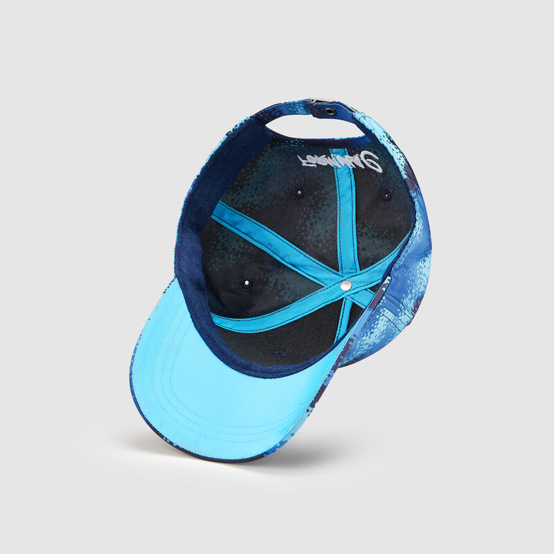 FE FW CAMO E LOGO CAP - blue combo