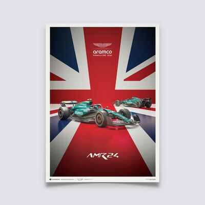 2024 British Grand Prix Poster