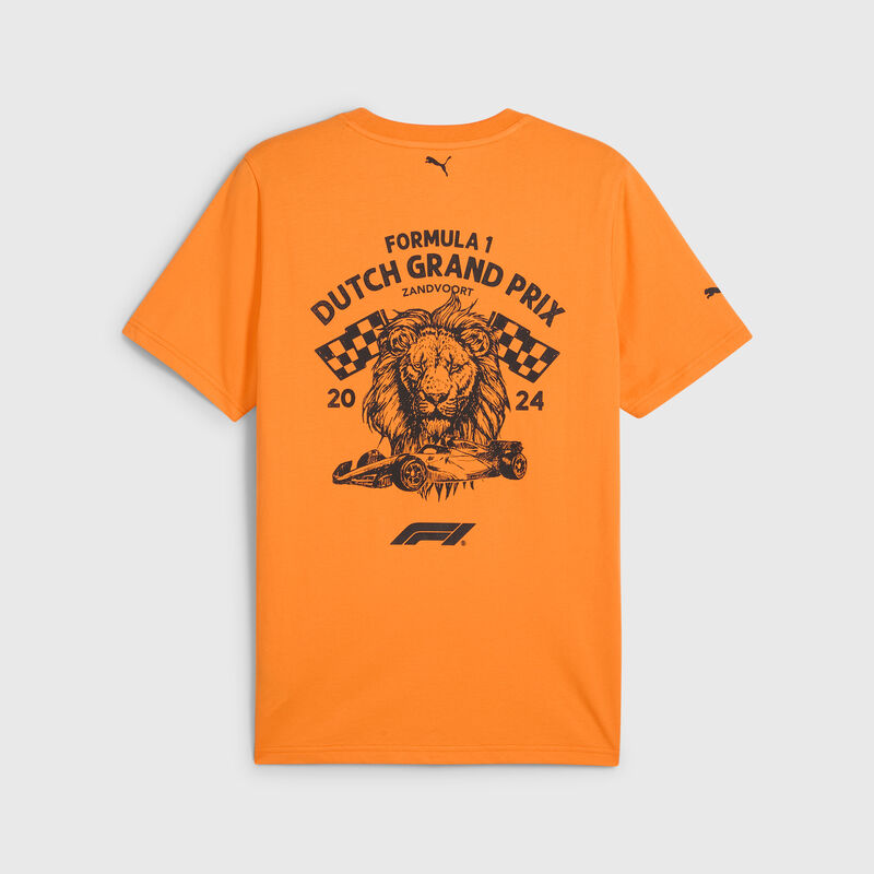 F1 FW MENS ZANDVOORT TEE - orange