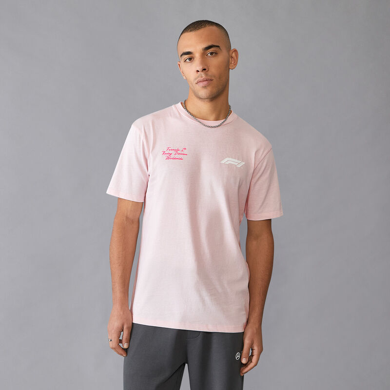 F1 FW RDW TEE - pink