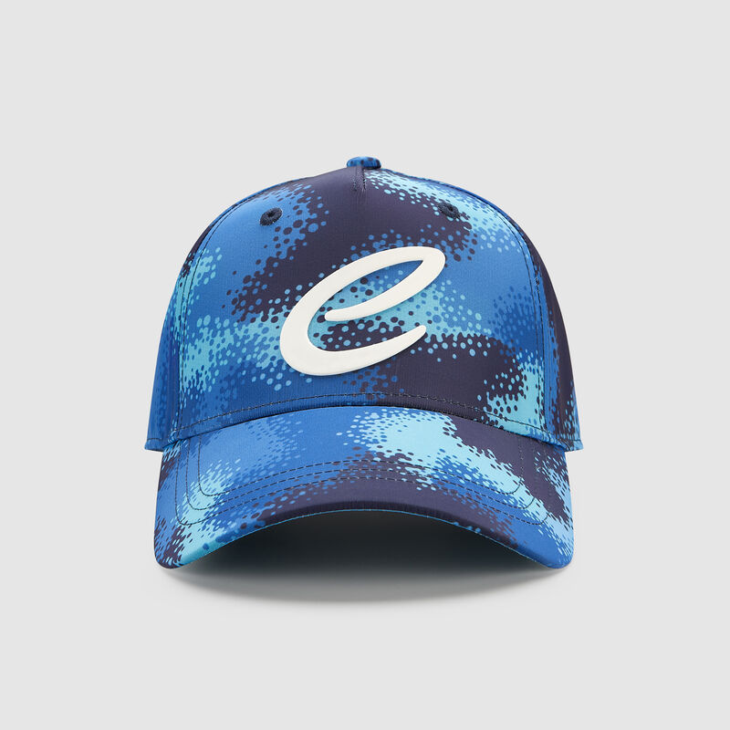 FE FW CAMO E LOGO CAP - blue combo