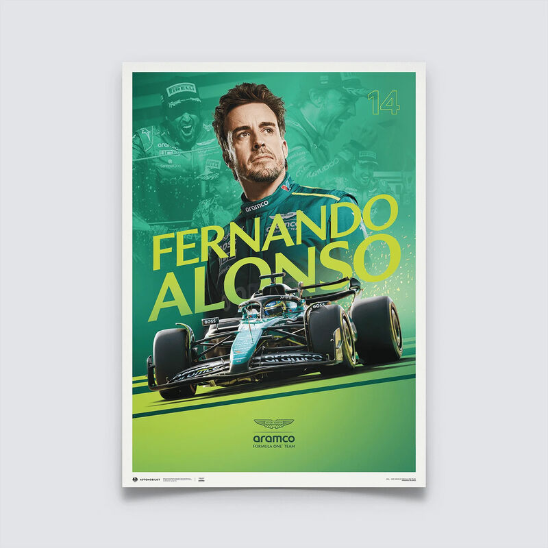 AMF1 FA AMR24 POSTER - green