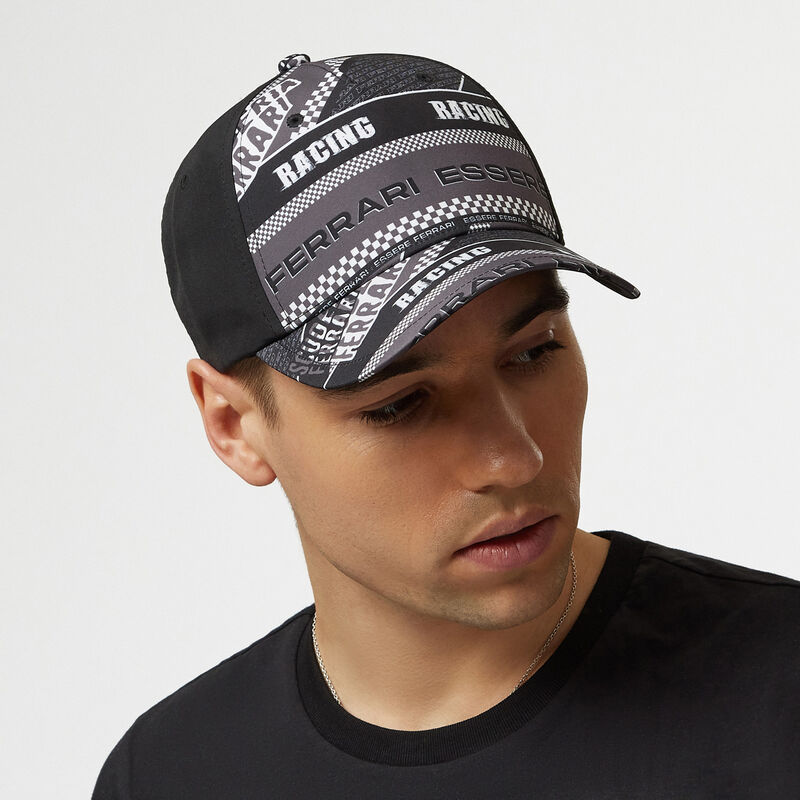 SF FW GRAPHIC CAP - black