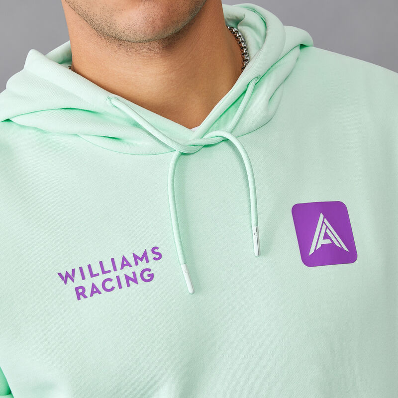 WILLIAMS RACING FW MENS ALBON HOODY - green