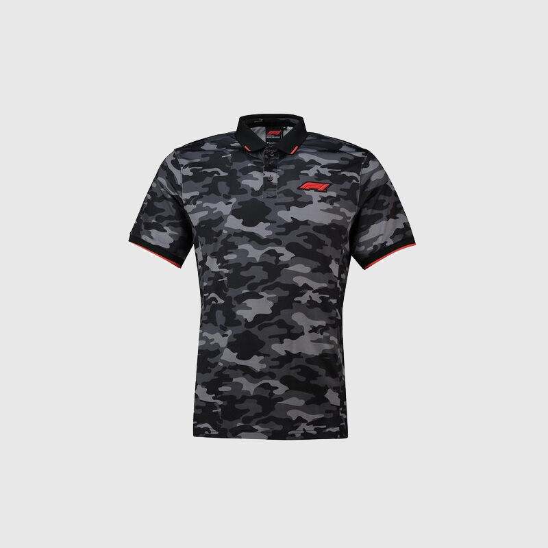 black camo polo