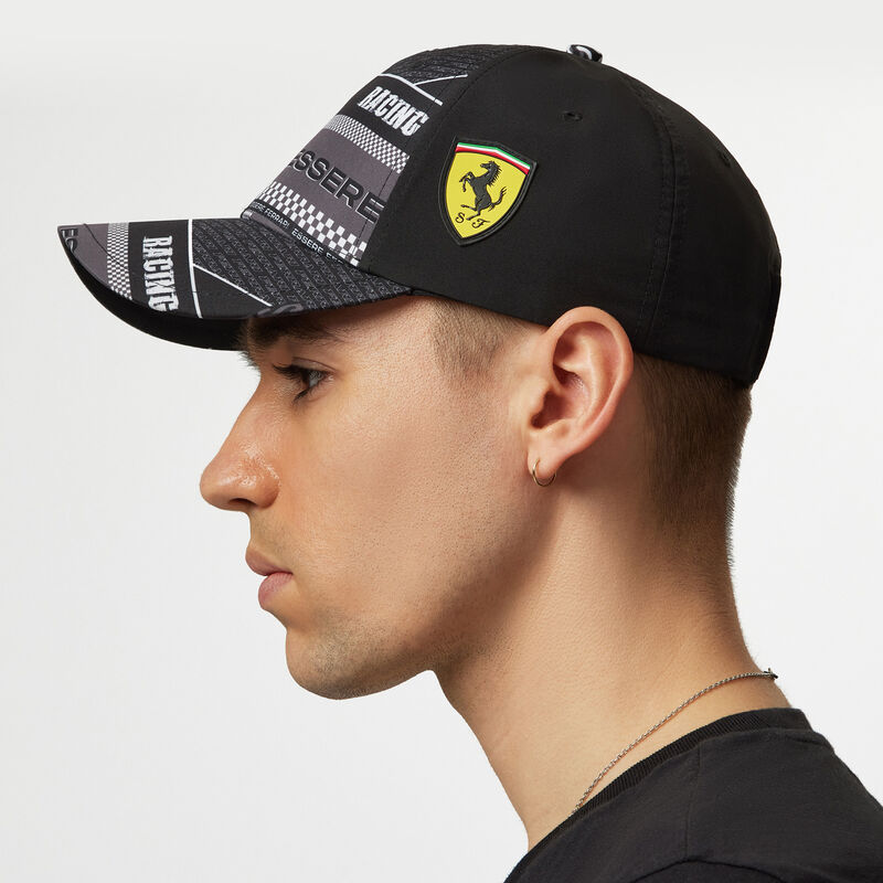 SF FW GRAPHIC CAP - black