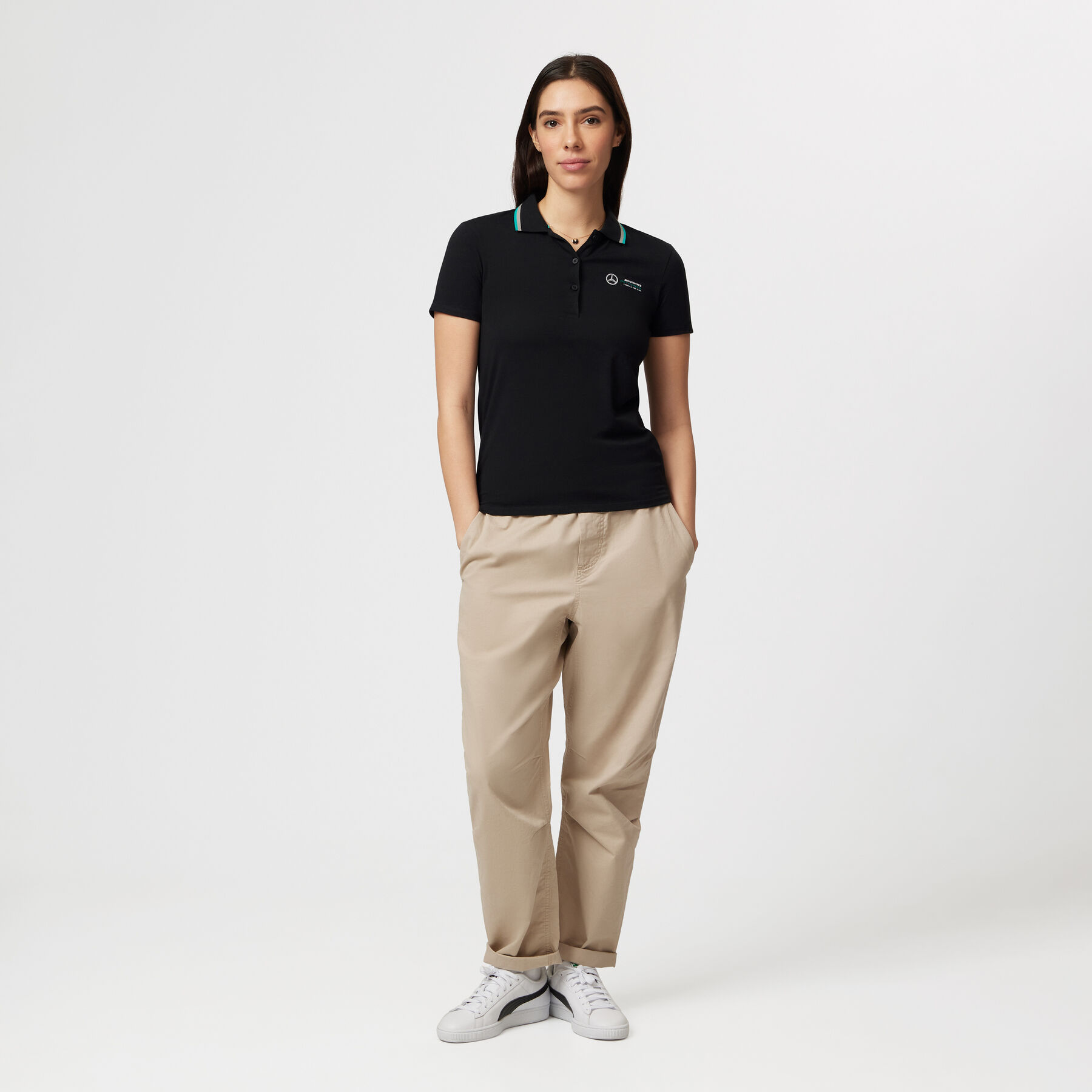 Women's Classic Polo - Mercedes-AMG F1 | Fuel For Fans