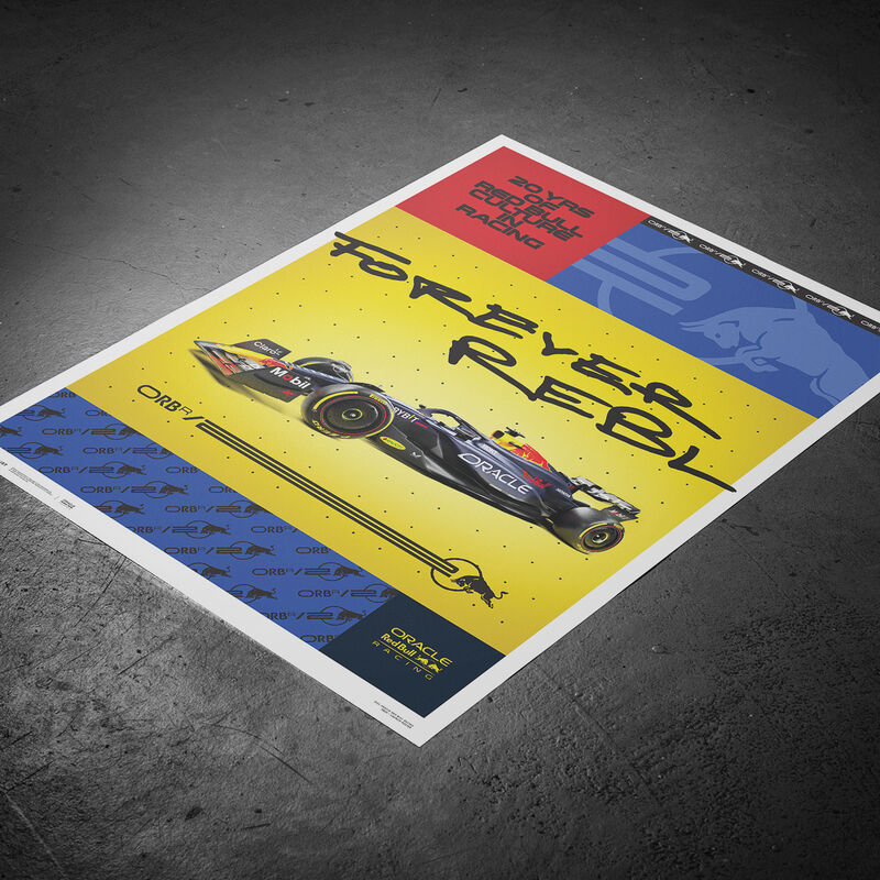 RBR 20TH ANNIVERSARY POSTER - yellow