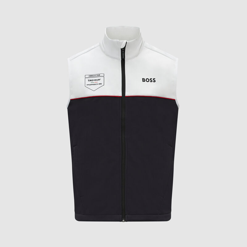 PORSCHE FE RP UNISEX TEAM GILET - black