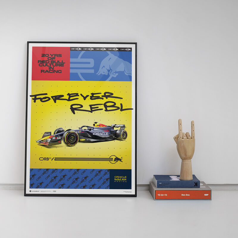 RBR 20TH ANNIVERSARY POSTER - yellow