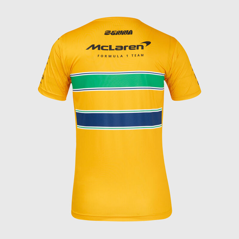 MCL MENS SENNA TEAM TEE - yellow