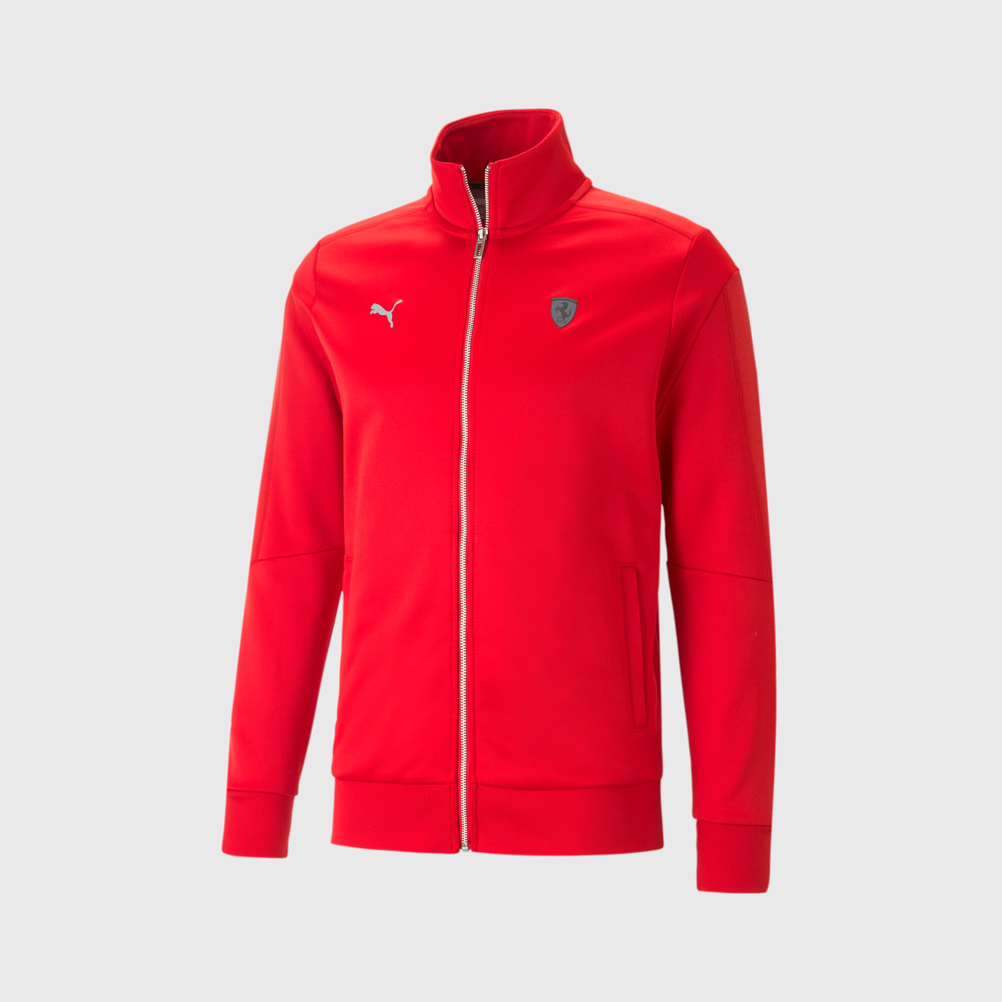 Red puma best sale jacket