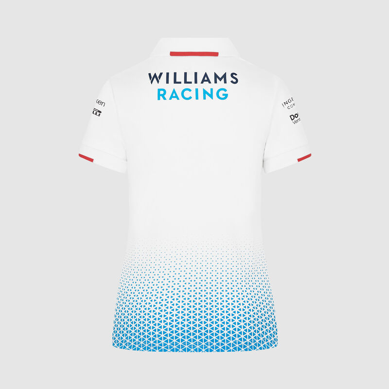 WILLIAMS RACING RP WOMENS TEAM POLO - white