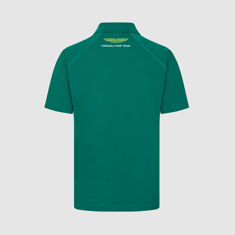 AMF1 FW MENS LOGO POLO - green