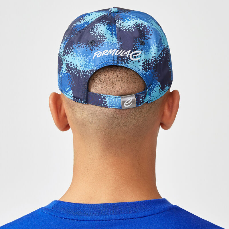 FE FW CAMO E LOGO CAP - blue combo