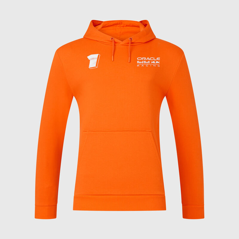 RBR FW UNISEX MV GRAFFITI HOODIE - orange