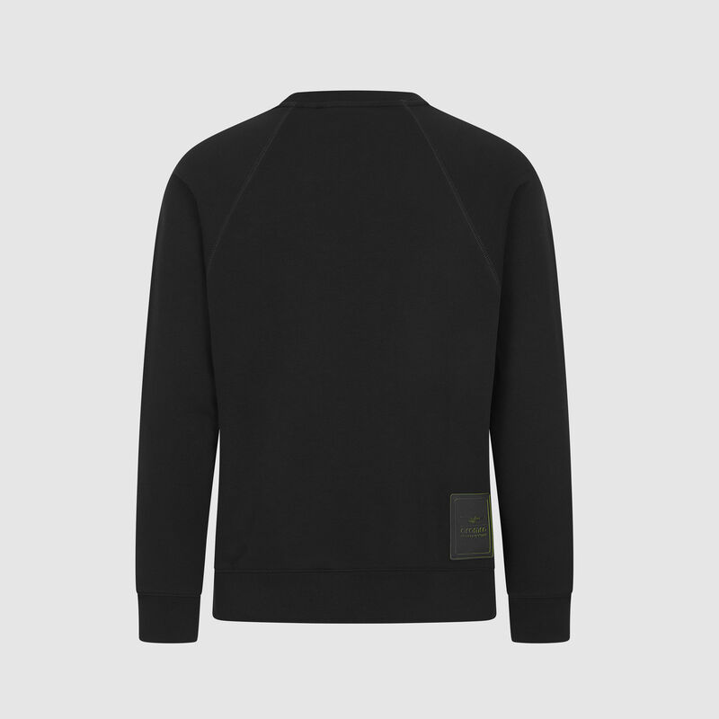 AMF1 FW LOGO STEALTH CREW SWEAT - black