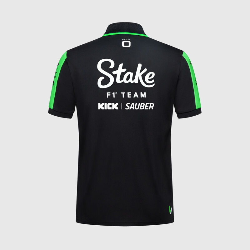 STAKE RP MENS TEAM POLO - black