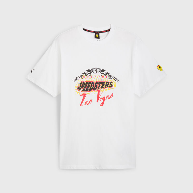 SF FW SE GARAGE CREW VEGAS TEE - white