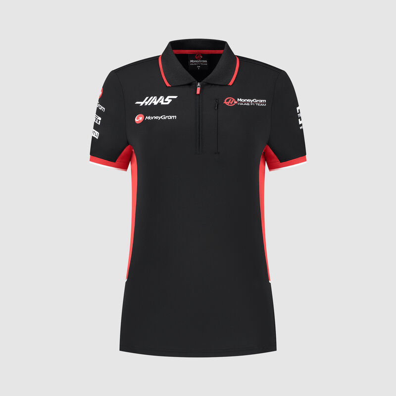 HAAS RP WOMENS TEAM POLO - black