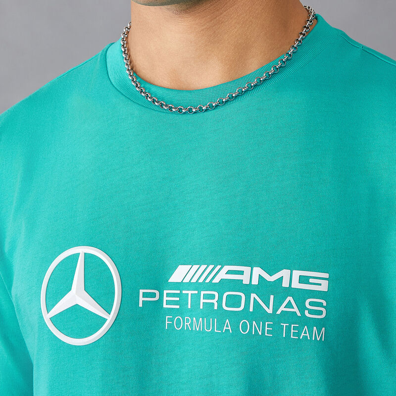 MAPF1 FW LARGE LOGO TEE - real teal