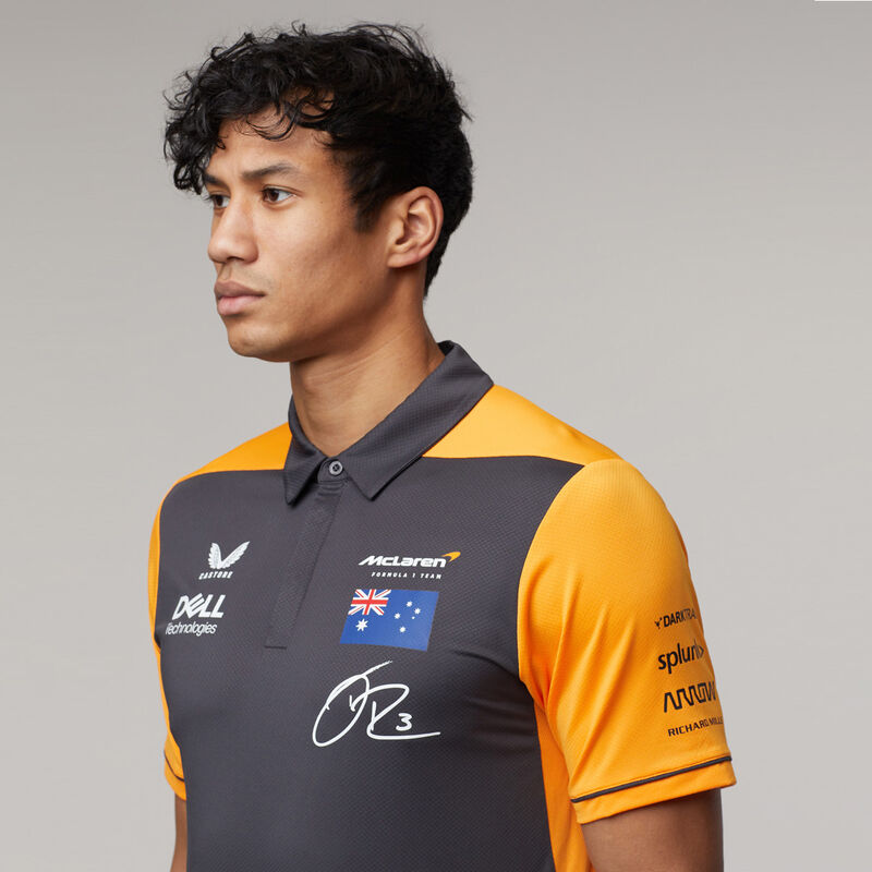 MCLAREN RP DRIVERS POLO - RICCIARDO - Antracit