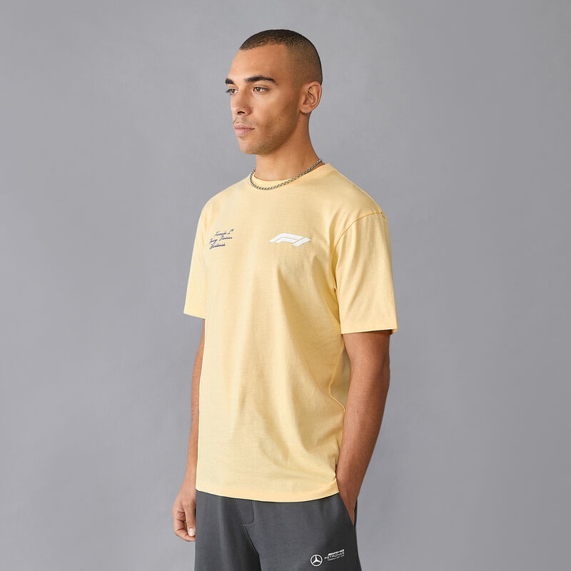 F1 FW RDW TEE - yellow