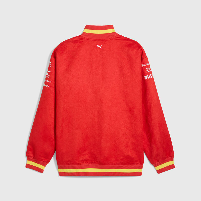 SF RP VARSITY JACKET - red