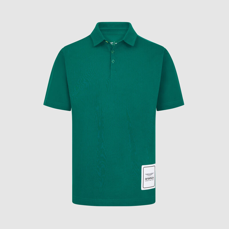 AMF1 FW MENS LOGO POLO - green