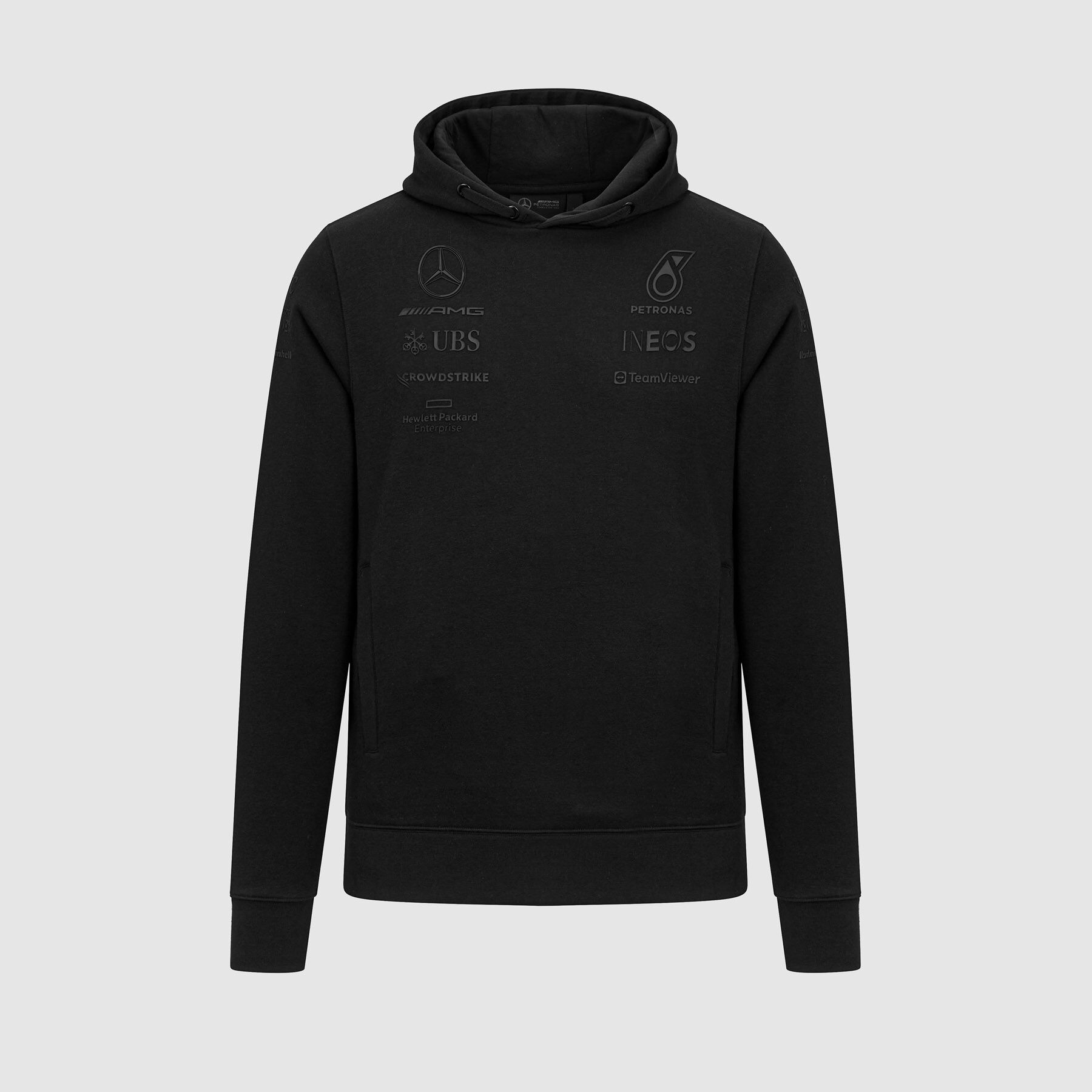 2023 Team Hoodie - Stealth Edition - Mercedes-AMG F1 | Fuel For Fans