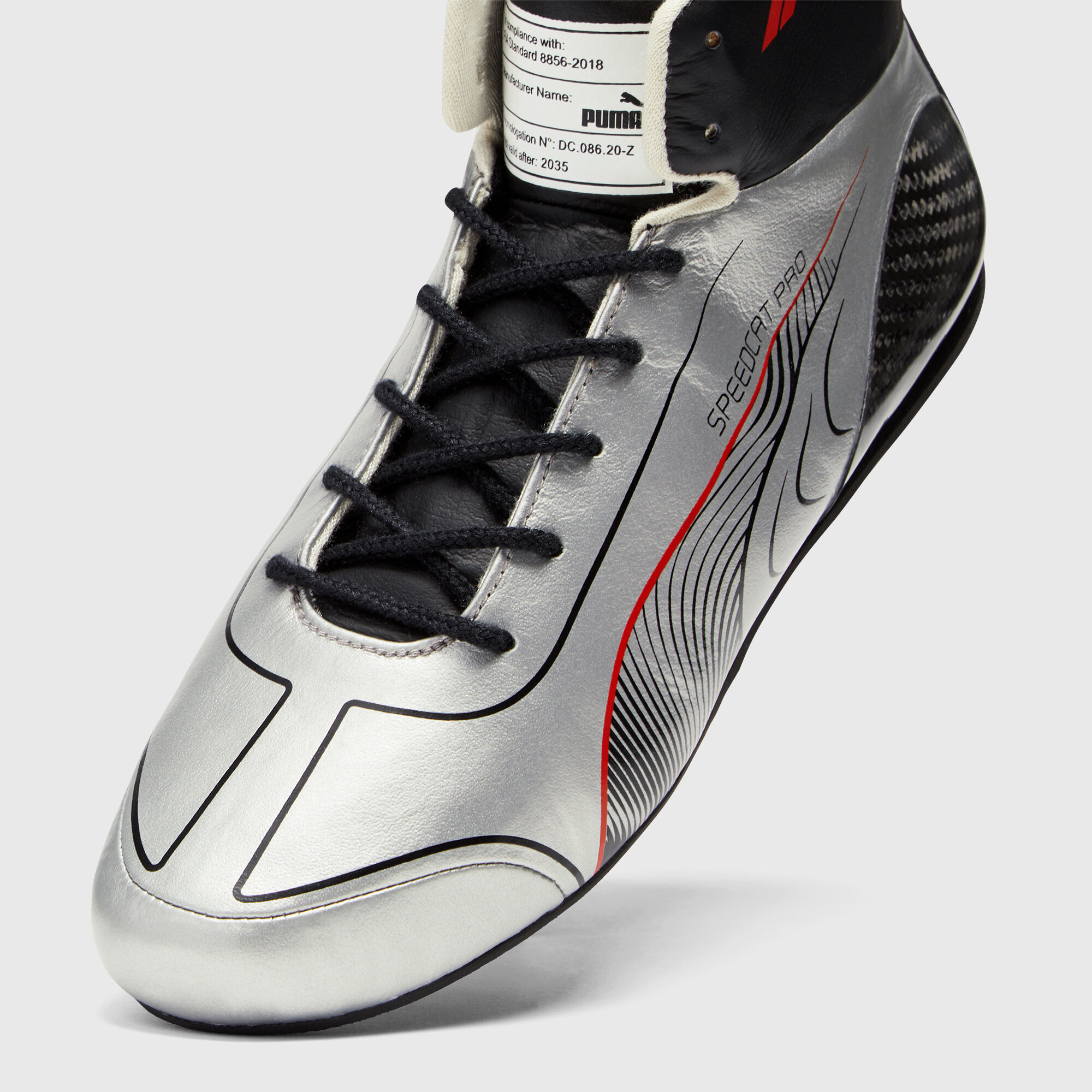 Puma pace cat cheap men silver