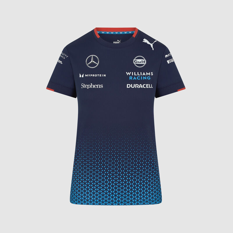 WILLIAMS RACING RP WOMENS TEAM TEE - navy