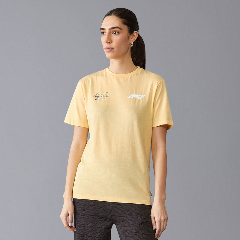 F1 FW RDW TEE - yellow