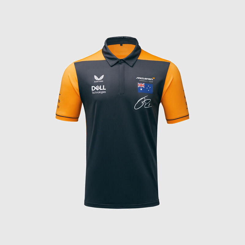 MCLAREN RP DRIVERS POLO - RICCIARDO - Antracit