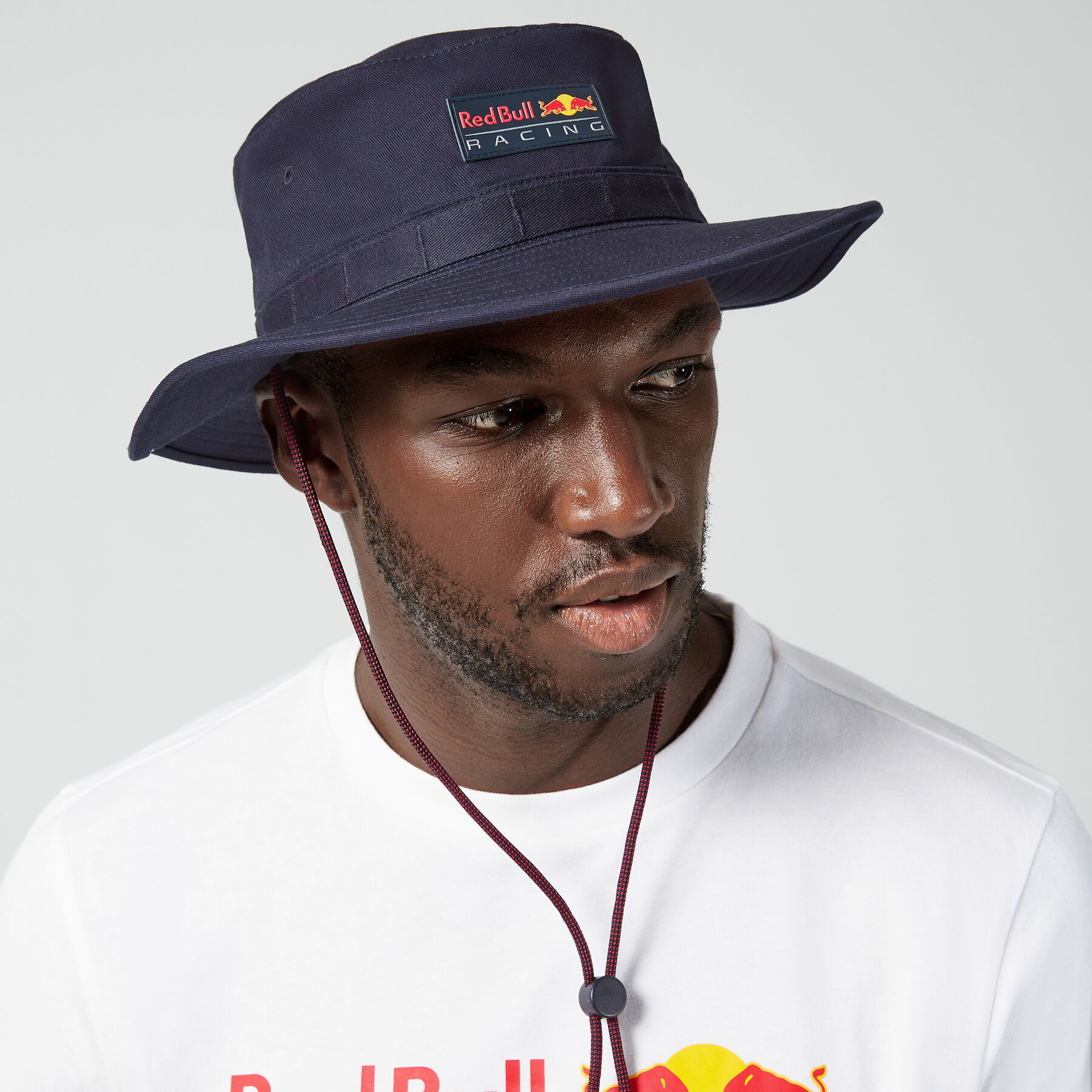 bucket hat red bull