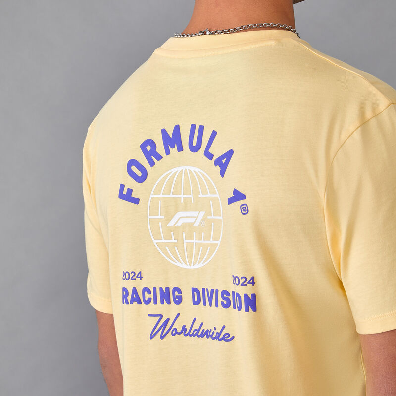 F1 FW RDW TEE - yellow