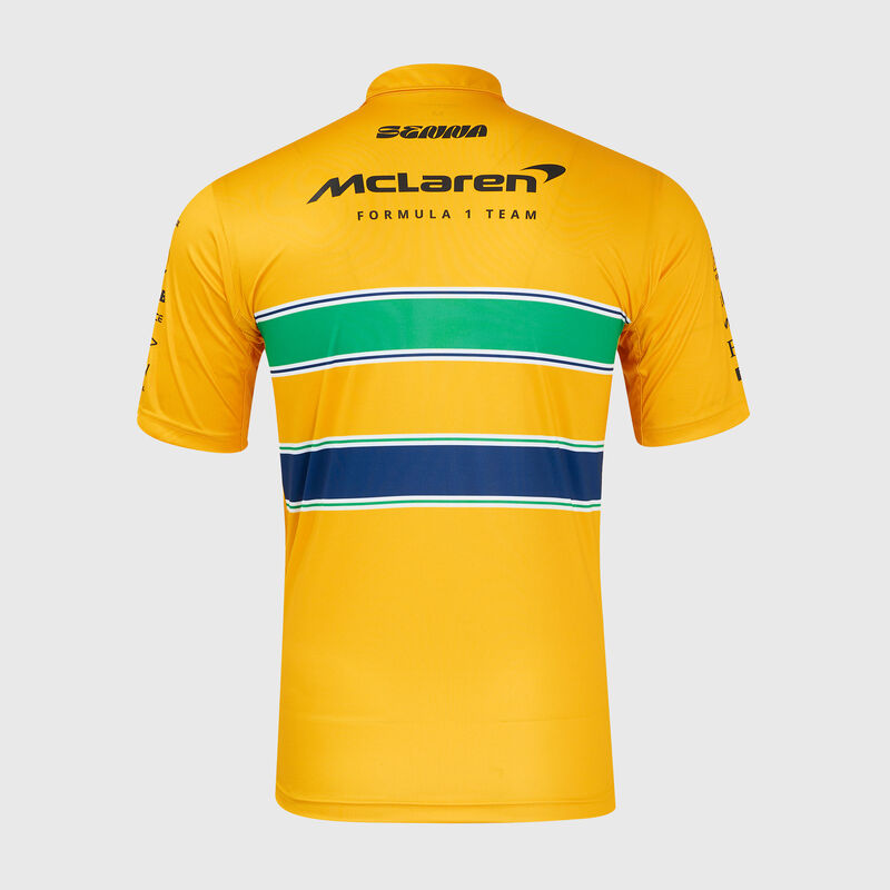 MCL MENS SENNA TEAM POLO - yellow