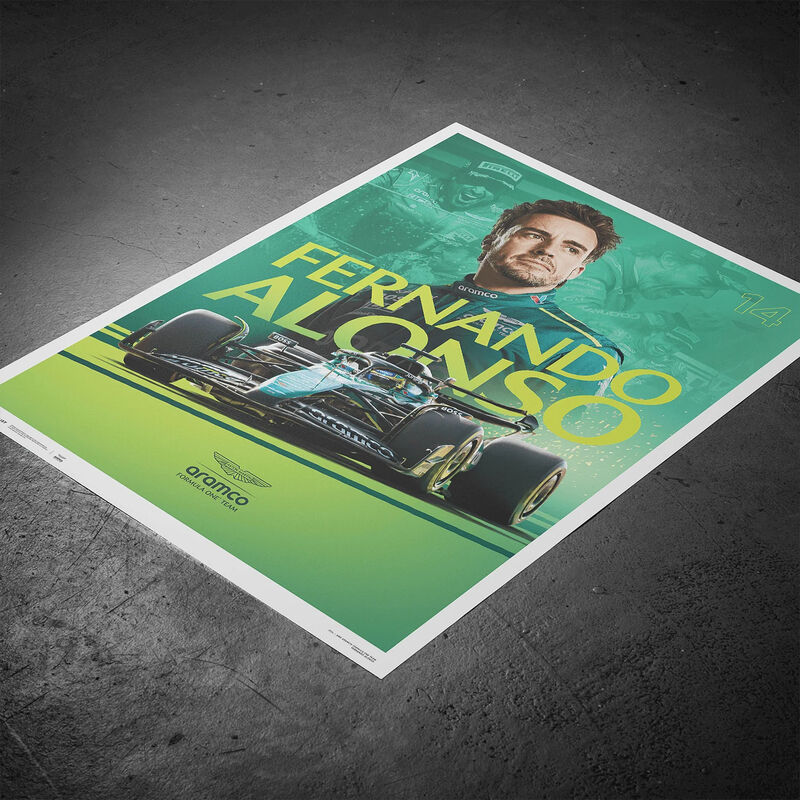 AMF1 FA AMR24 POSTER - green