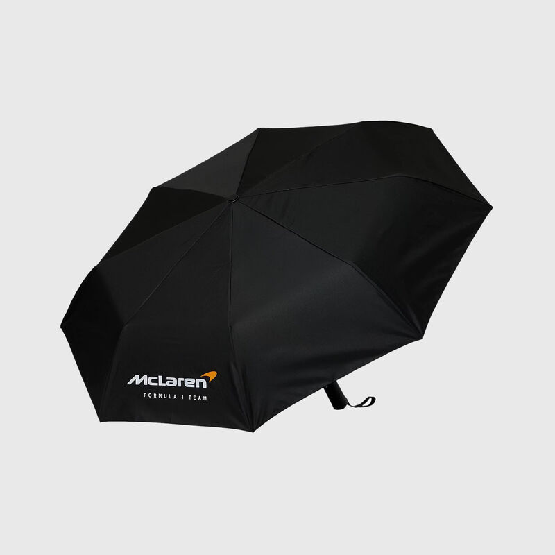 MCLAREN FW COMPACT UMBRELLA - black