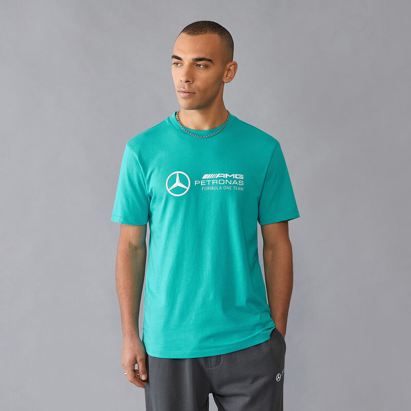 MAPF1 FW LARGE LOGO TEE - real teal