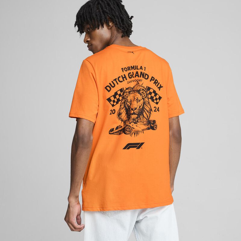 F1 FW MENS ZANDVOORT TEE - orange