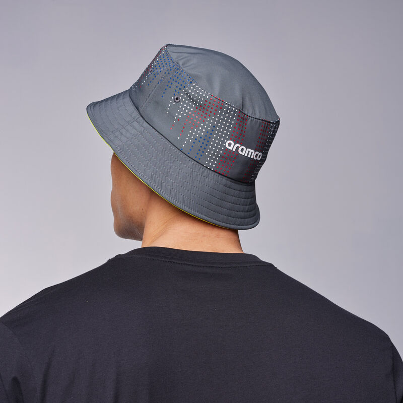 AMF1 RP SE SILVERSTONE BUCKET HAT - dark grey