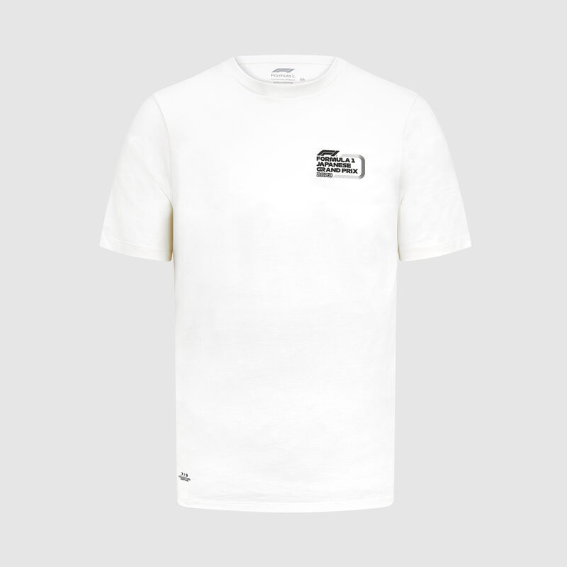 F1 FW RS JAPAN TEE - white